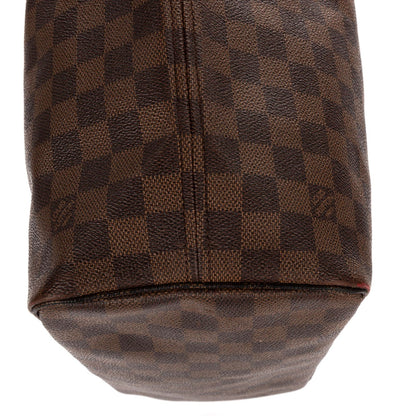 Louis Vuitton Neverfull Brown Damier Ebene Tote — view 8