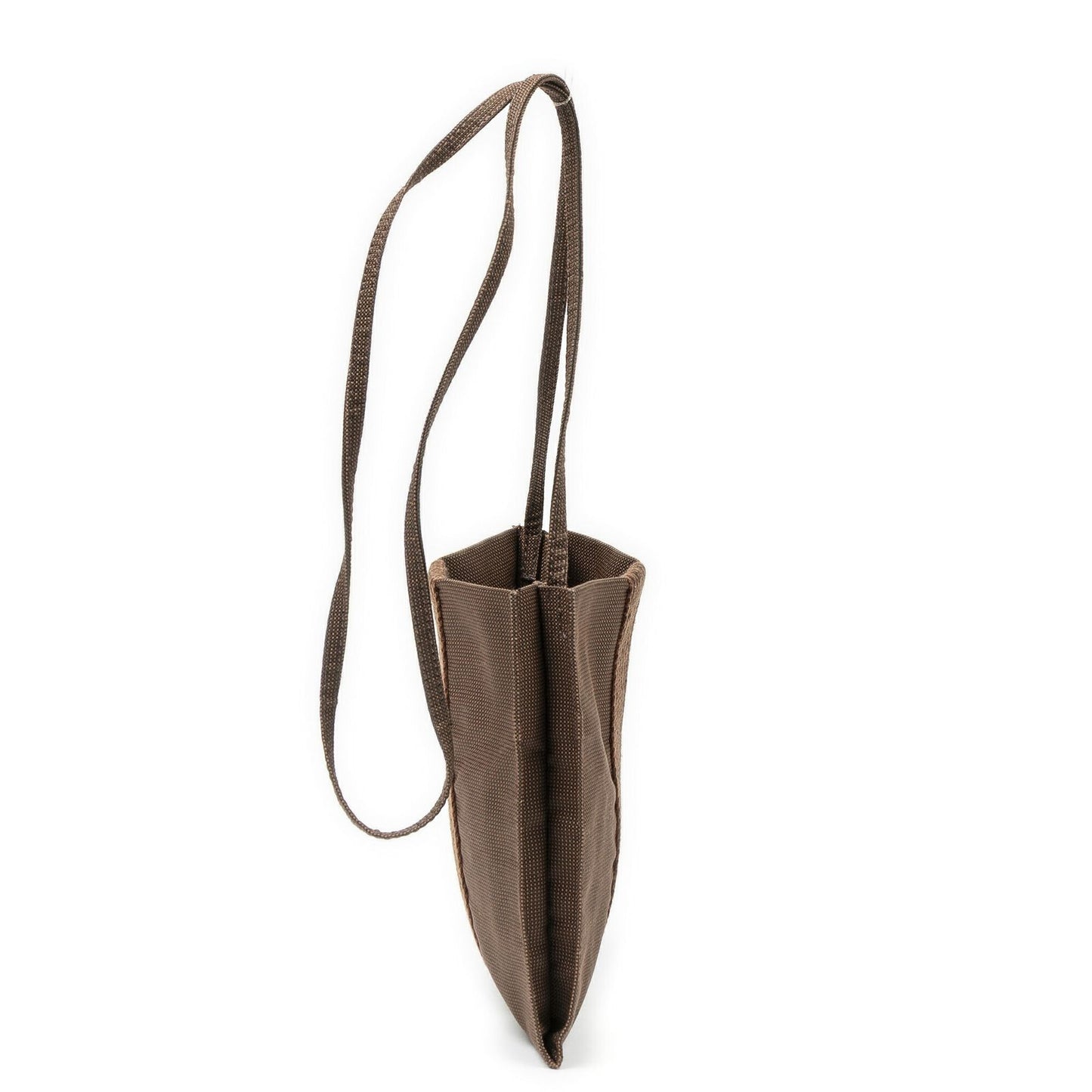Hermes Line Pochette Brown Toile Shoulder Bag — view 4