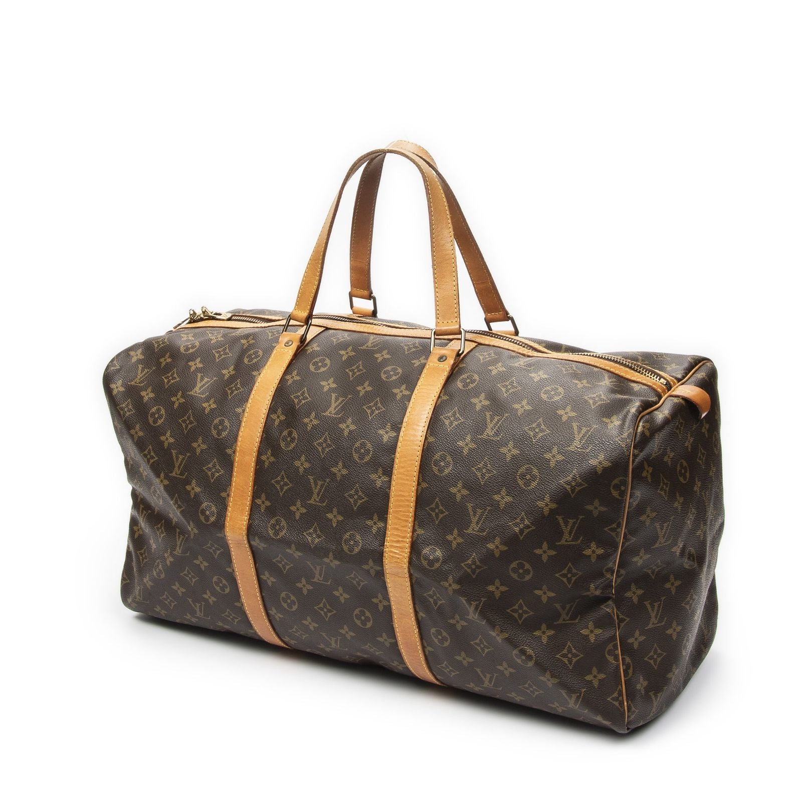 Louis Vuitton Sac Seau Pull Brown Monogram Canvas Shoulder Bag — view 2