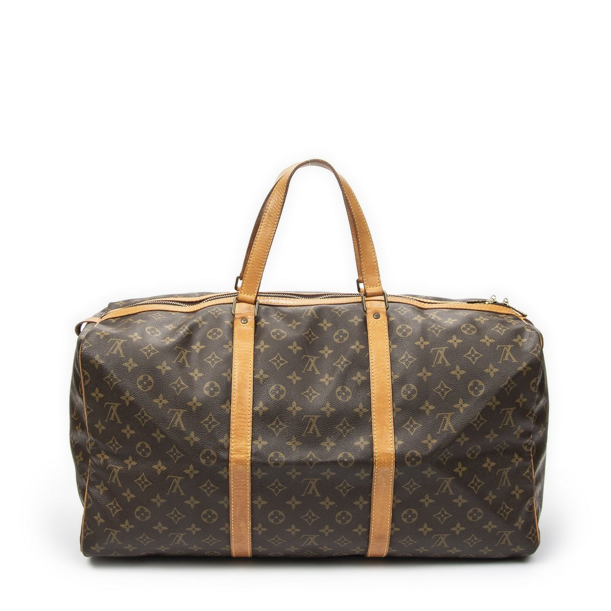 Louis Vuitton Sac Seau Pull Brown Monogram Canvas Shoulder Bag — view 5