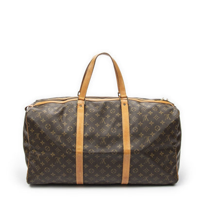 Louis Vuitton Sac Seau Pull Brown Monogram Canvas Shoulder Bag — view 5
