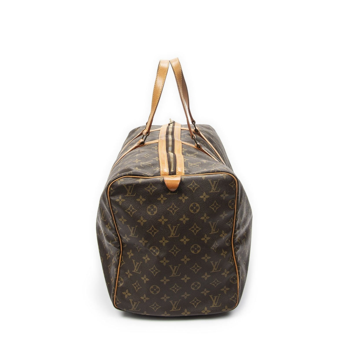 Louis Vuitton Sac Seau Pull Brown Monogram Canvas Shoulder Bag — view 3