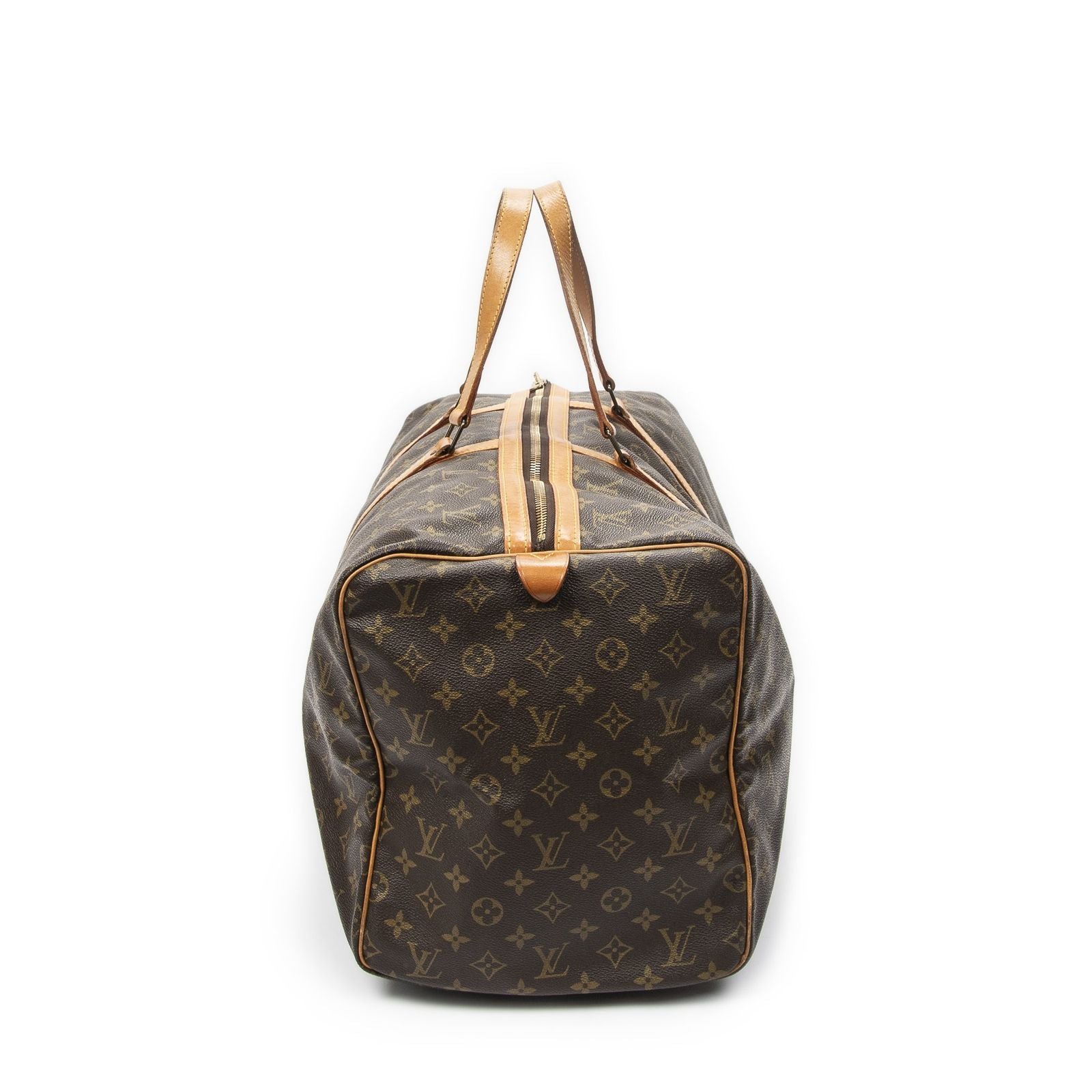 Louis Vuitton Sac Seau Pull Brown Monogram Canvas Shoulder Bag — view 3
