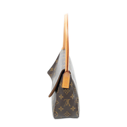 Louis Vuitton Mini Looping Brown Monogram Canvas Shoulder Bag — view 3