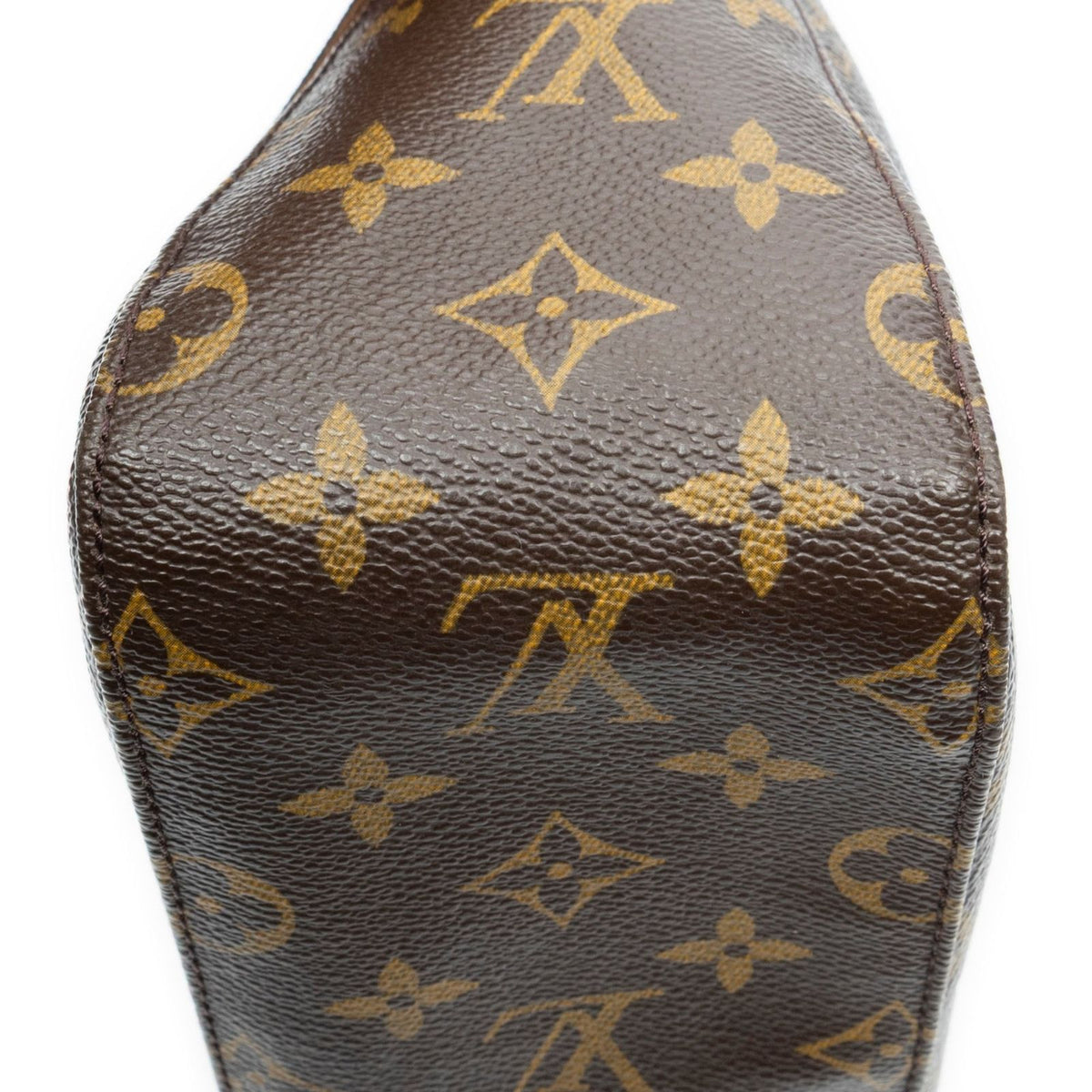 Louis Vuitton Mini Looping Brown Monogram Canvas Shoulder Bag — view 7