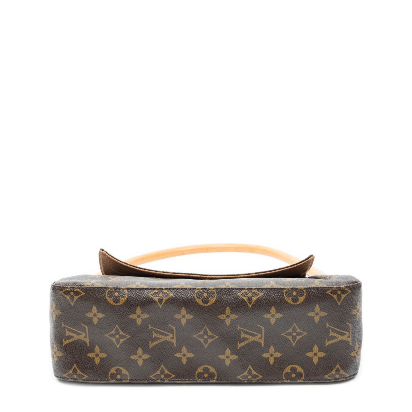 Louis Vuitton Mini Looping Brown Monogram Canvas Shoulder Bag — view 6