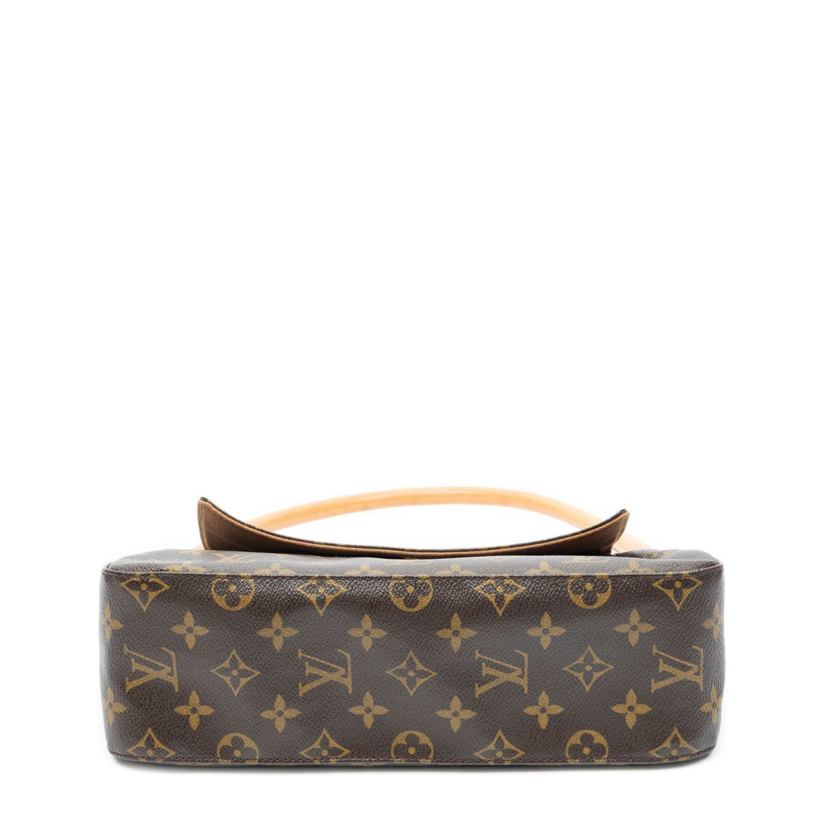 Louis Vuitton Mini Looping Brown Monogram Canvas Shoulder Bag — view 6
