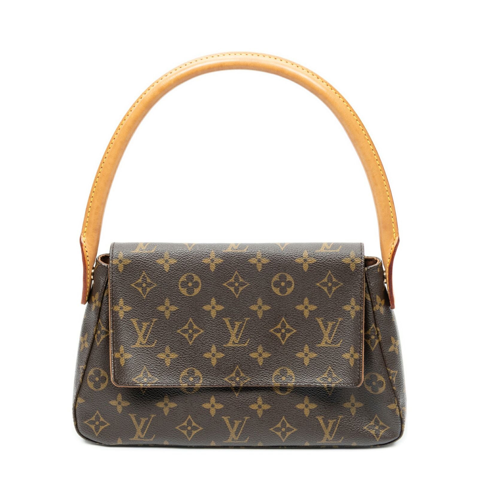 Louis Vuitton Mini Looping Brown Monogram Canvas Shoulder Bag