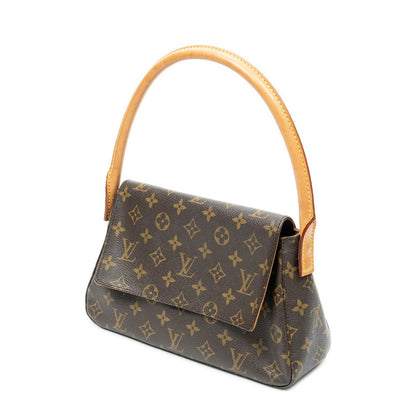 Louis Vuitton Mini Looping Brown Monogram Canvas Shoulder Bag — view 2