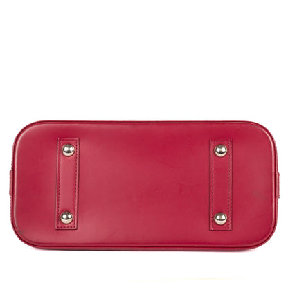 Louis Vuitton Alma Burgundy Epi Handbag — view 6