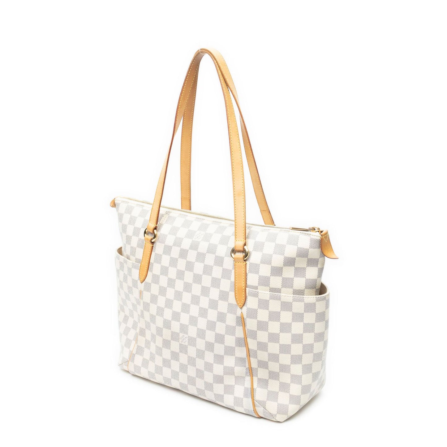 Louis Vuitton Totally Ivory Damier Azur Tote — view 2