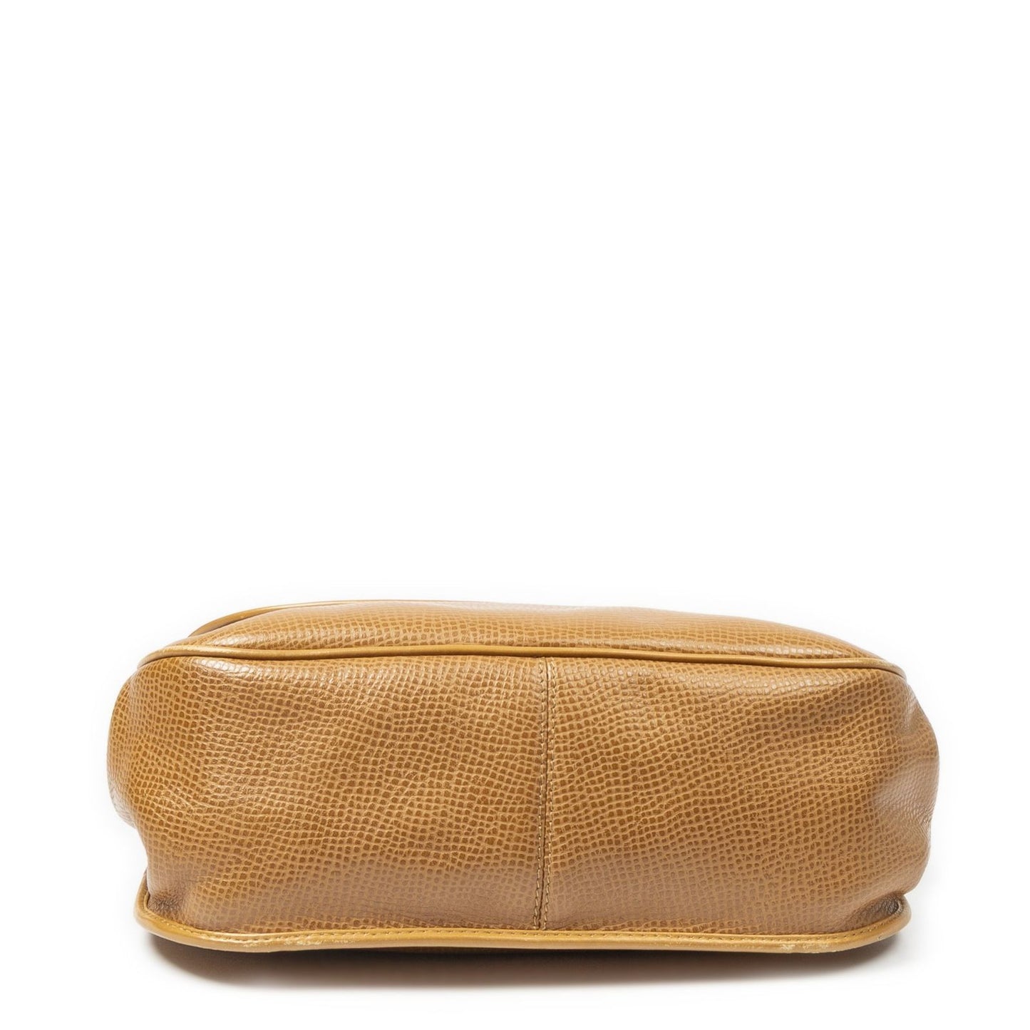 Dior Vintage CD Flap Bag Tampebbled Leather — view 6