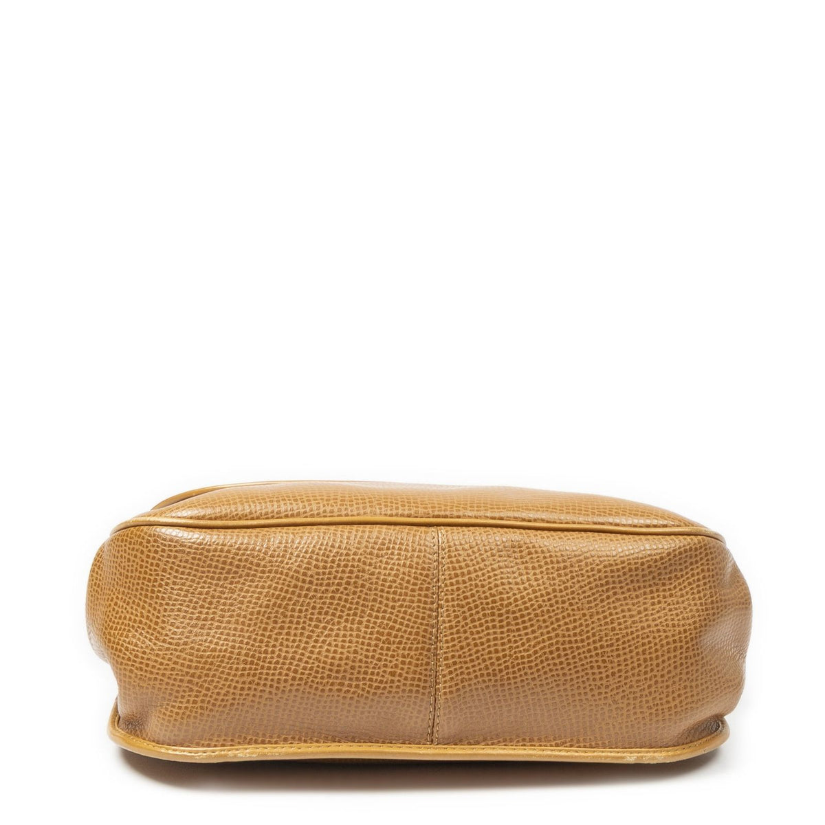 Dior Vintage CD Flap Bag Tampebbled Leather — view 6