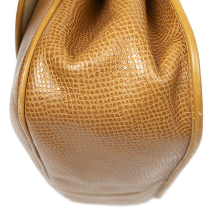 Dior Vintage CD Flap Bag Tampebbled Leather — view 7