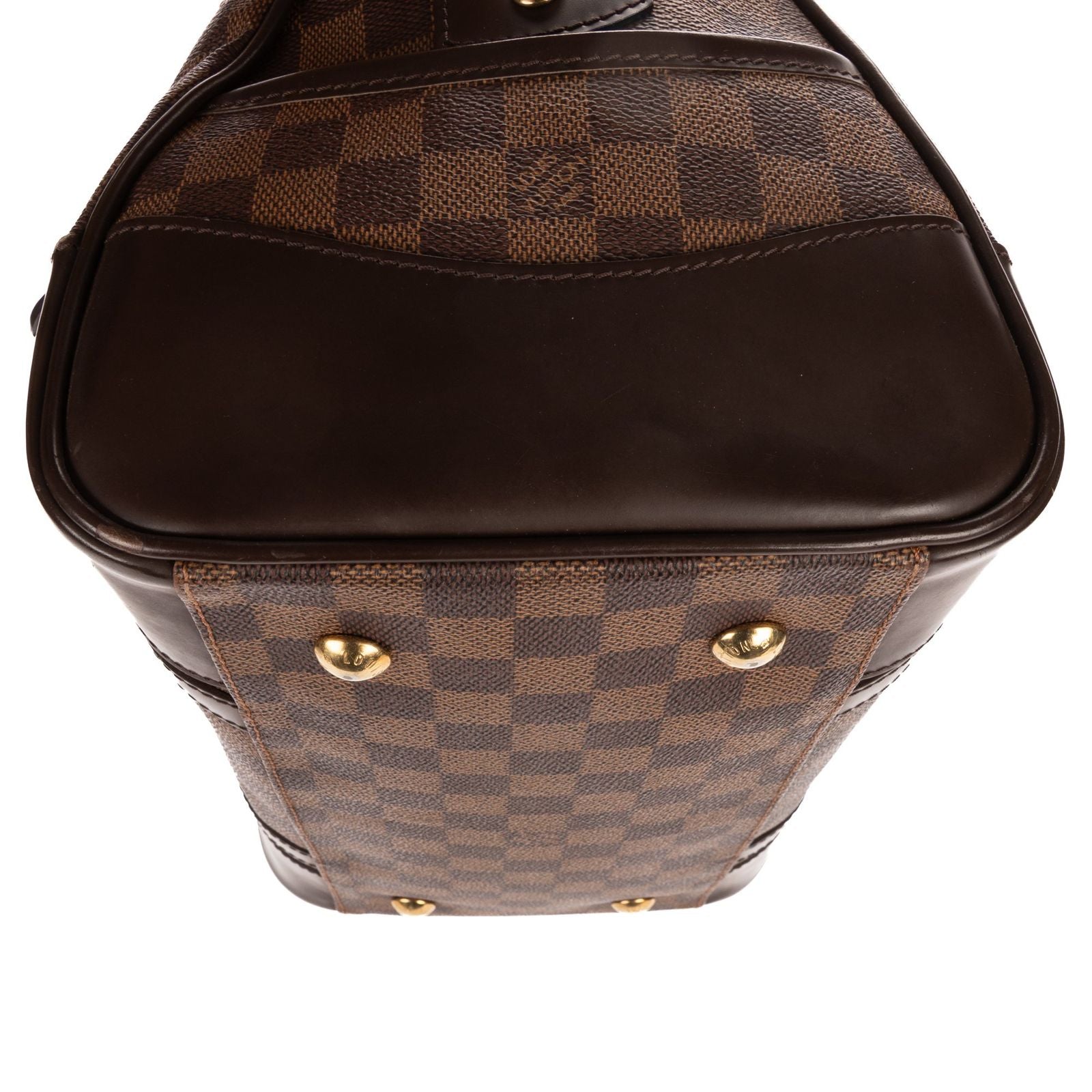 Louis Vuitton Berkeley Brown Damier Ebene Shoulder Bag — view 7