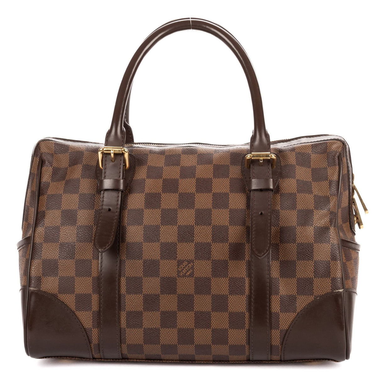 Louis Vuitton Berkeley Brown Damier Ebene Shoulder Bag — view 5