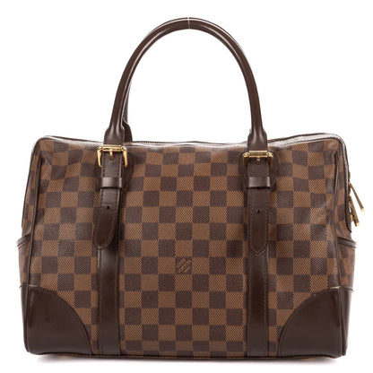 Louis Vuitton Berkeley Brown Damier Ebene Shoulder Bag — view 5