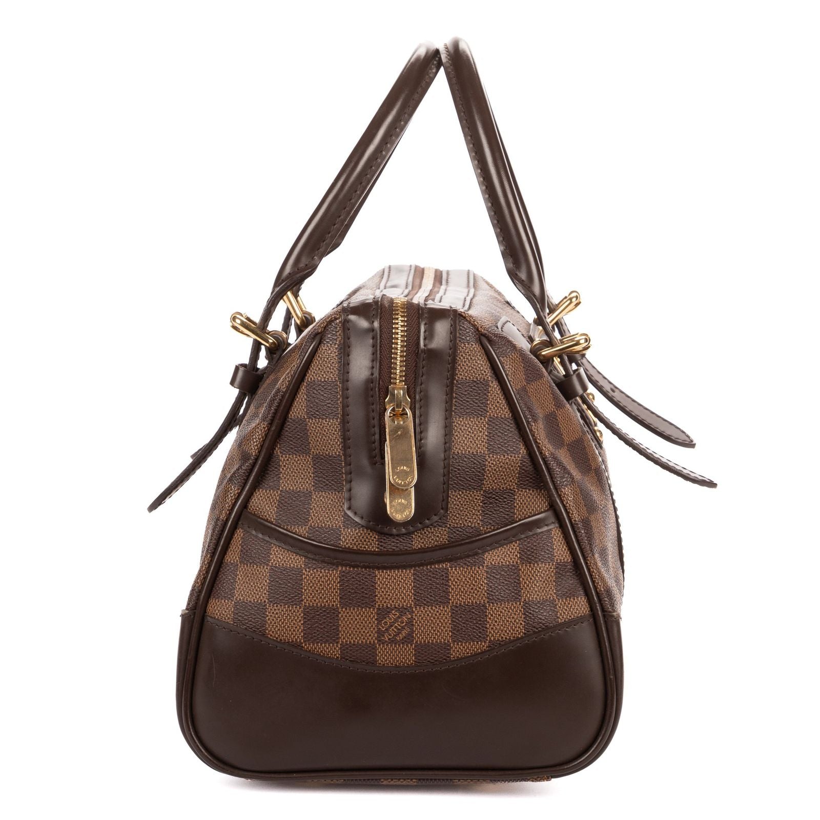 Louis Vuitton Berkeley Brown Damier Ebene Shoulder Bag — view 4