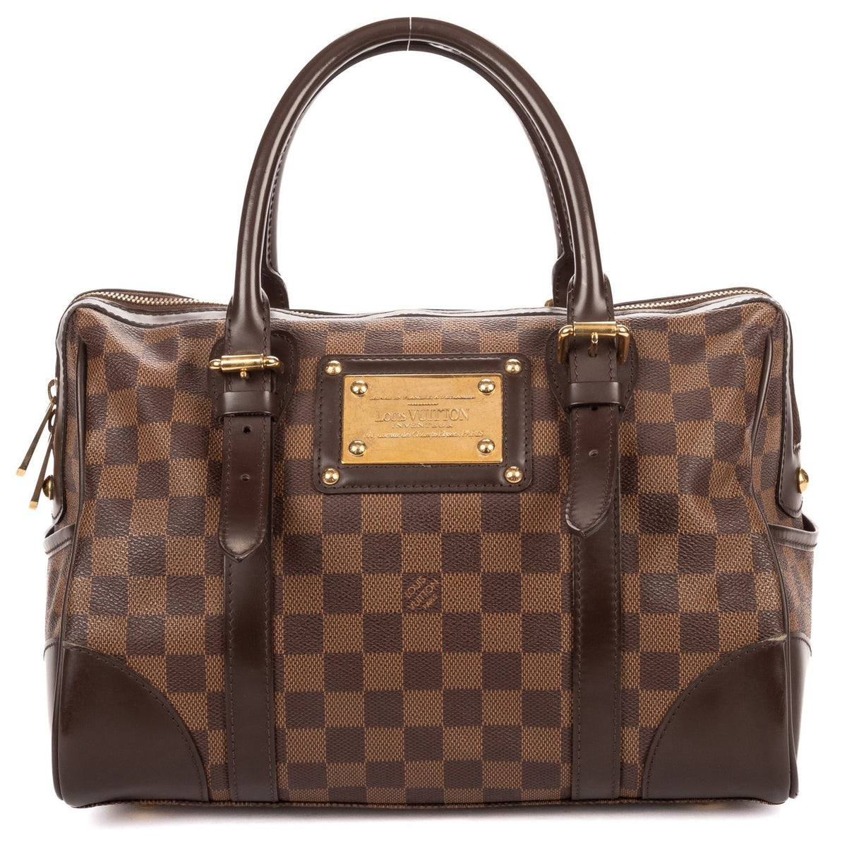 Louis Vuitton Berkeley Brown Damier Ebene Shoulder Bag
