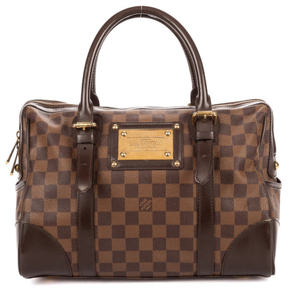 Louis Vuitton Berkeley Brown Damier Ebene Shoulder Bag
