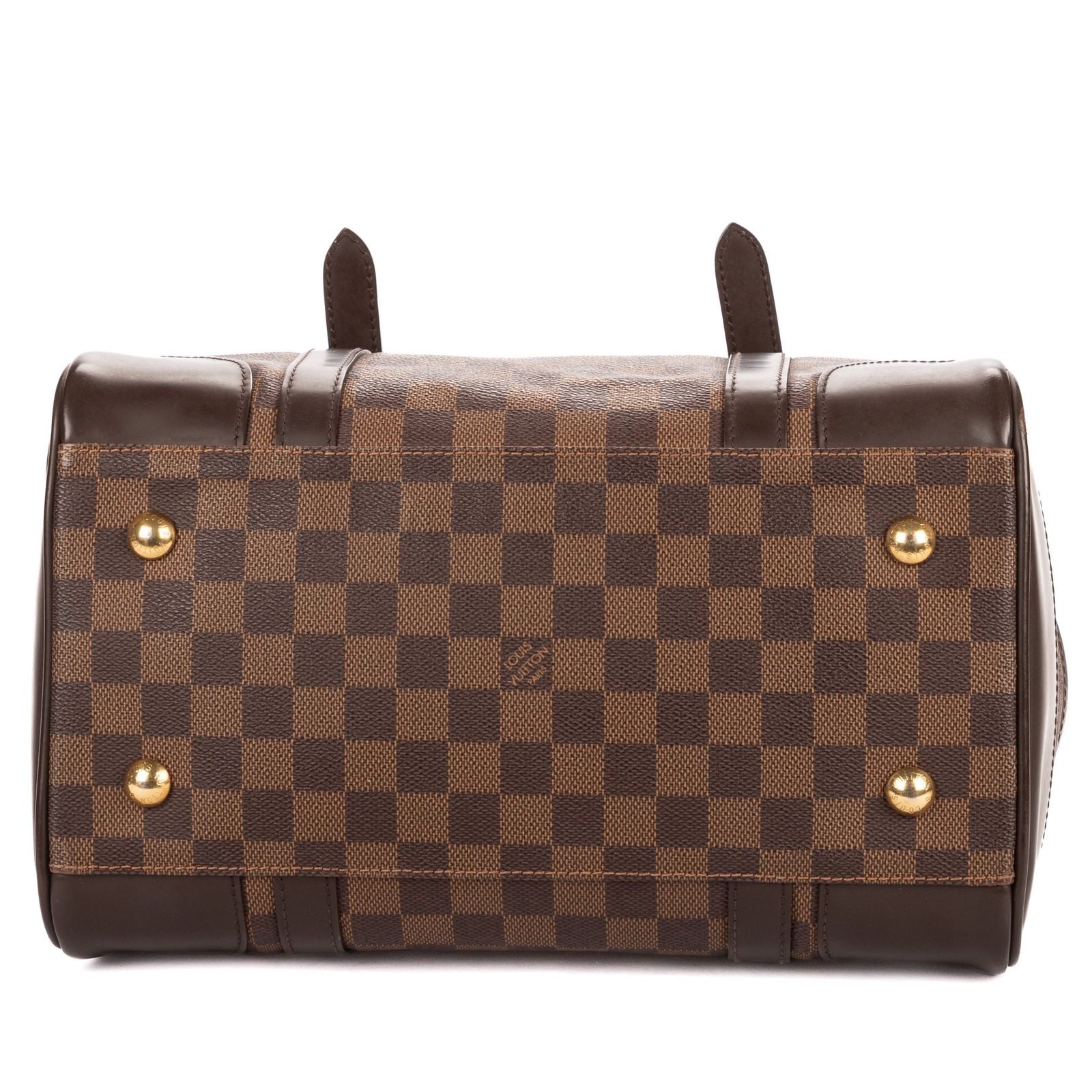 Louis Vuitton Berkeley Brown Damier Ebene Shoulder Bag — view 6