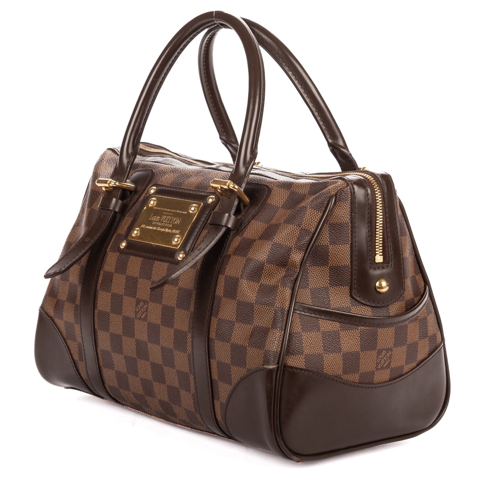 Louis Vuitton Berkeley Brown Damier Ebene Shoulder Bag — view 2