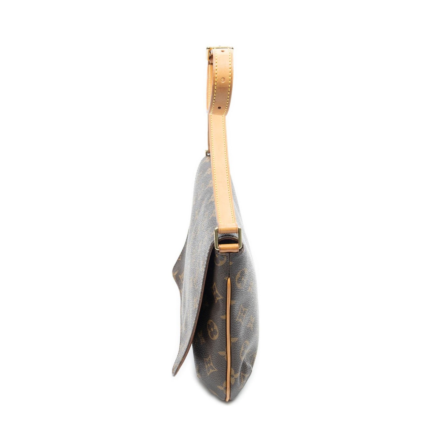Louis Vuitton Musette Tango Brown Monogram Canvas Crossbody — view 3