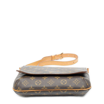 Louis Vuitton Musette Tango Brown Monogram Canvas Crossbody — view 6