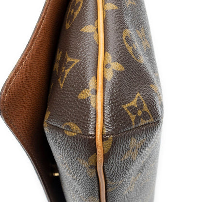 Louis Vuitton Musette Tango Brown Monogram Canvas Crossbody — view 7