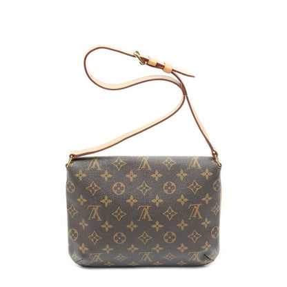 Louis Vuitton Musette Tango Brown Monogram Canvas Crossbody — view 5