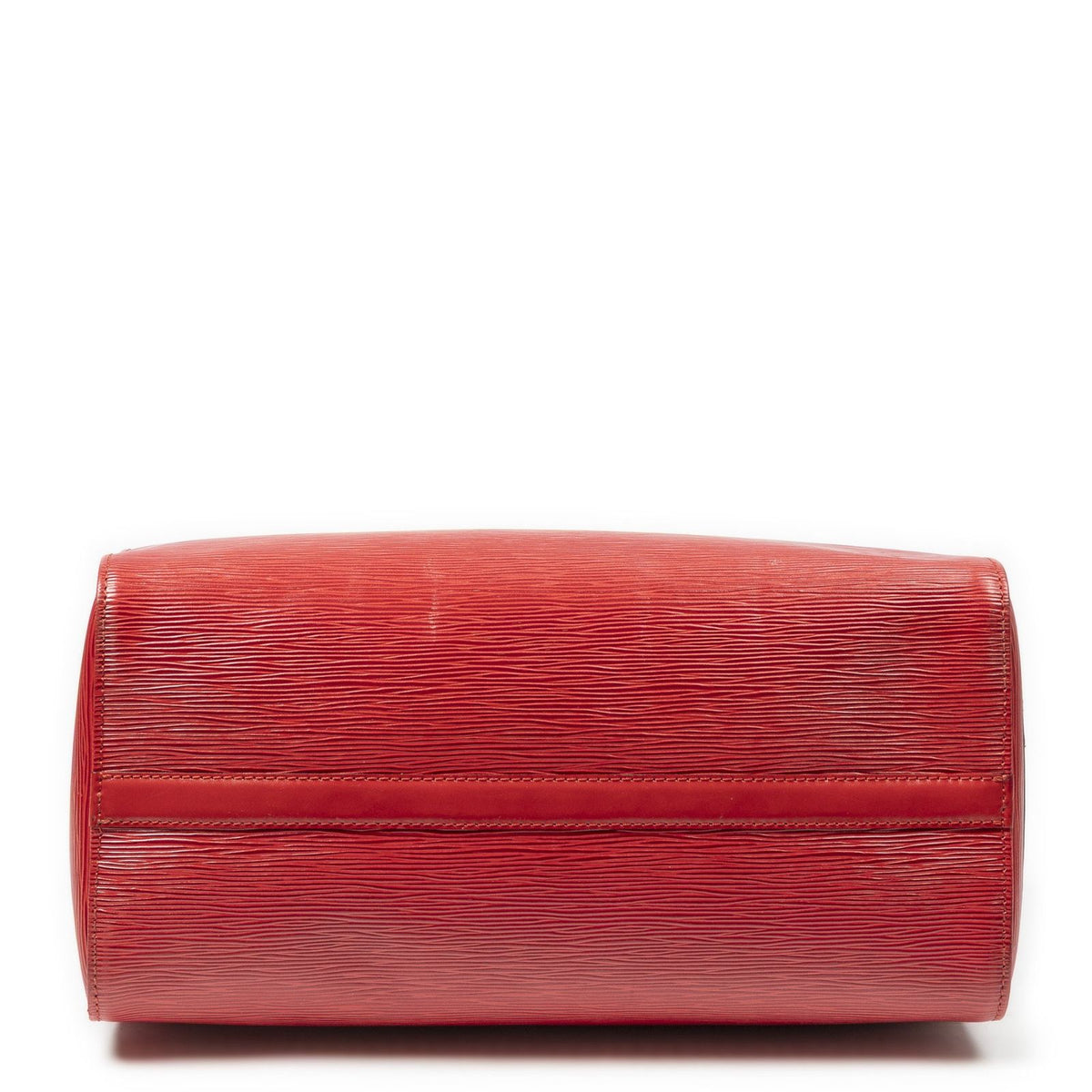 Louis Vuitton Speedy Red Epi Handbag — view 6