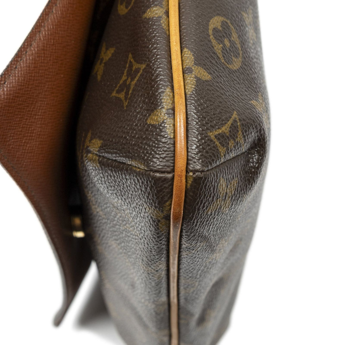Louis Vuitton Musette Tango Brown Monogram Canvas Crossbody — view 7