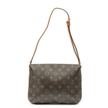 Louis Vuitton Musette Tango Brown Monogram Canvas Crossbody — view 5