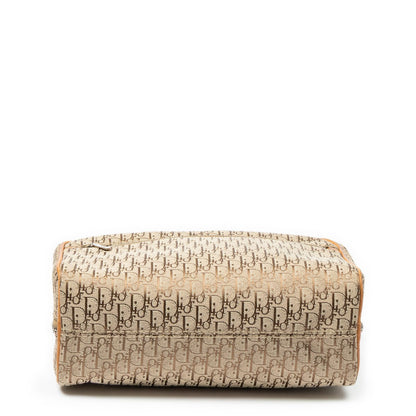 Dior Trotter Boston Beige Tan Pattern Canvas Handbag — view 6