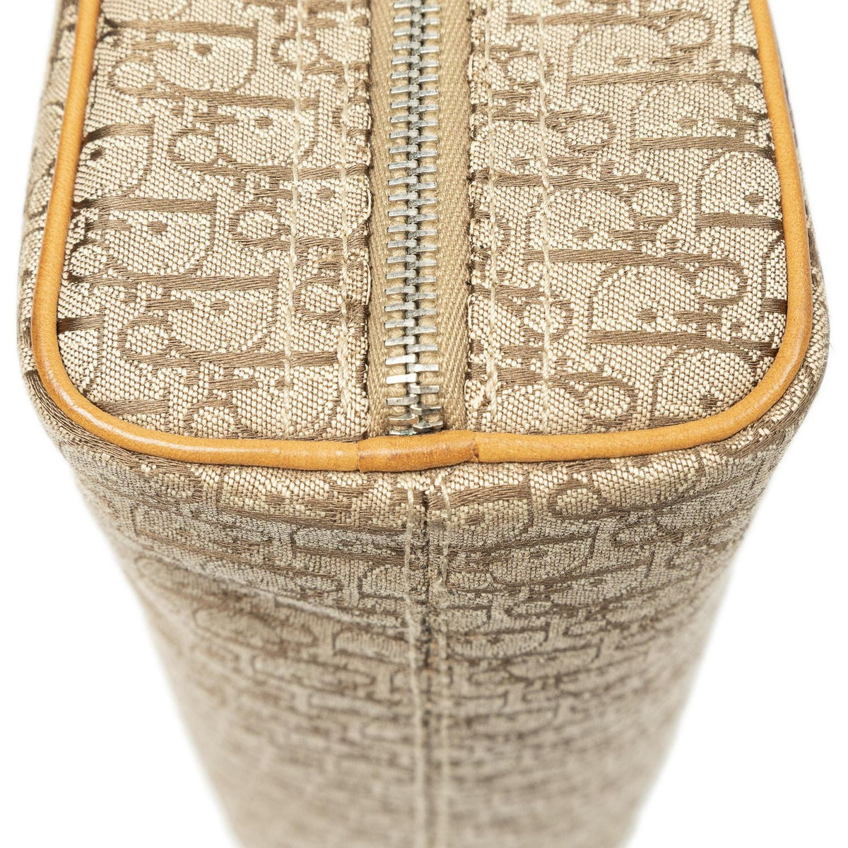 Dior Trotter Boston Beige Tan Pattern Canvas Handbag — view 8