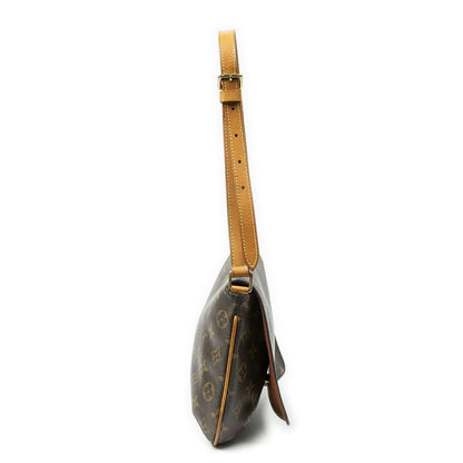 Louis Vuitton Musette Tango Brown Monogram Canvas Crossbody — view 4