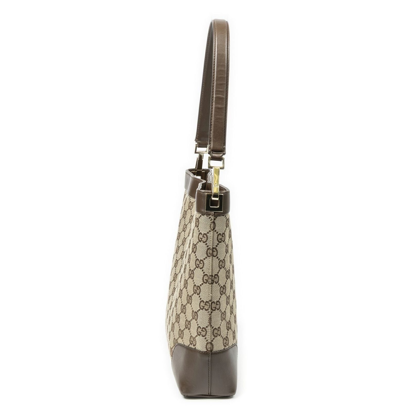 Gucci Shoulder Hobo Brown GG Canvas — view 3