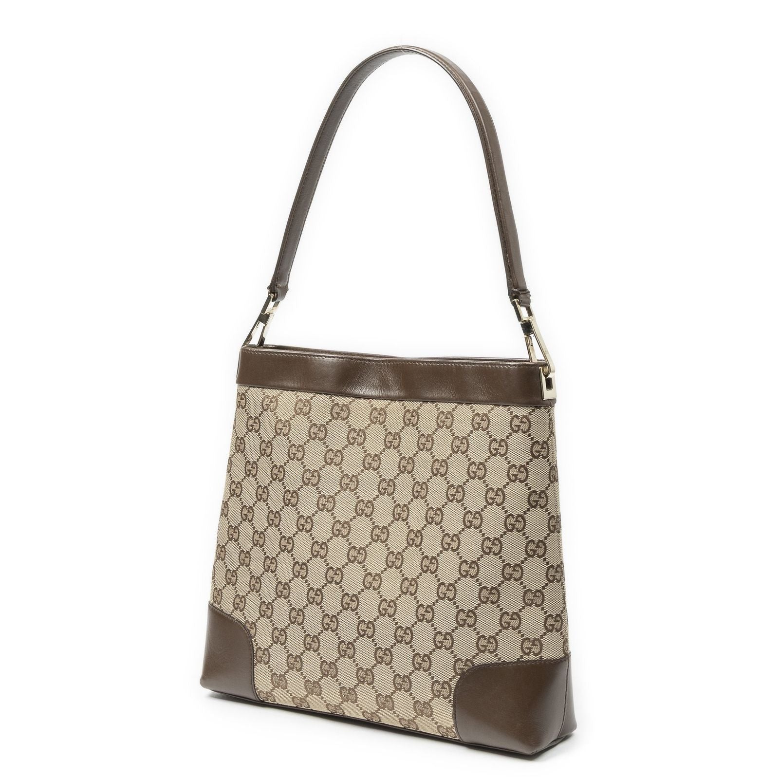 Gucci Shoulder Hobo Brown GG Canvas — view 2