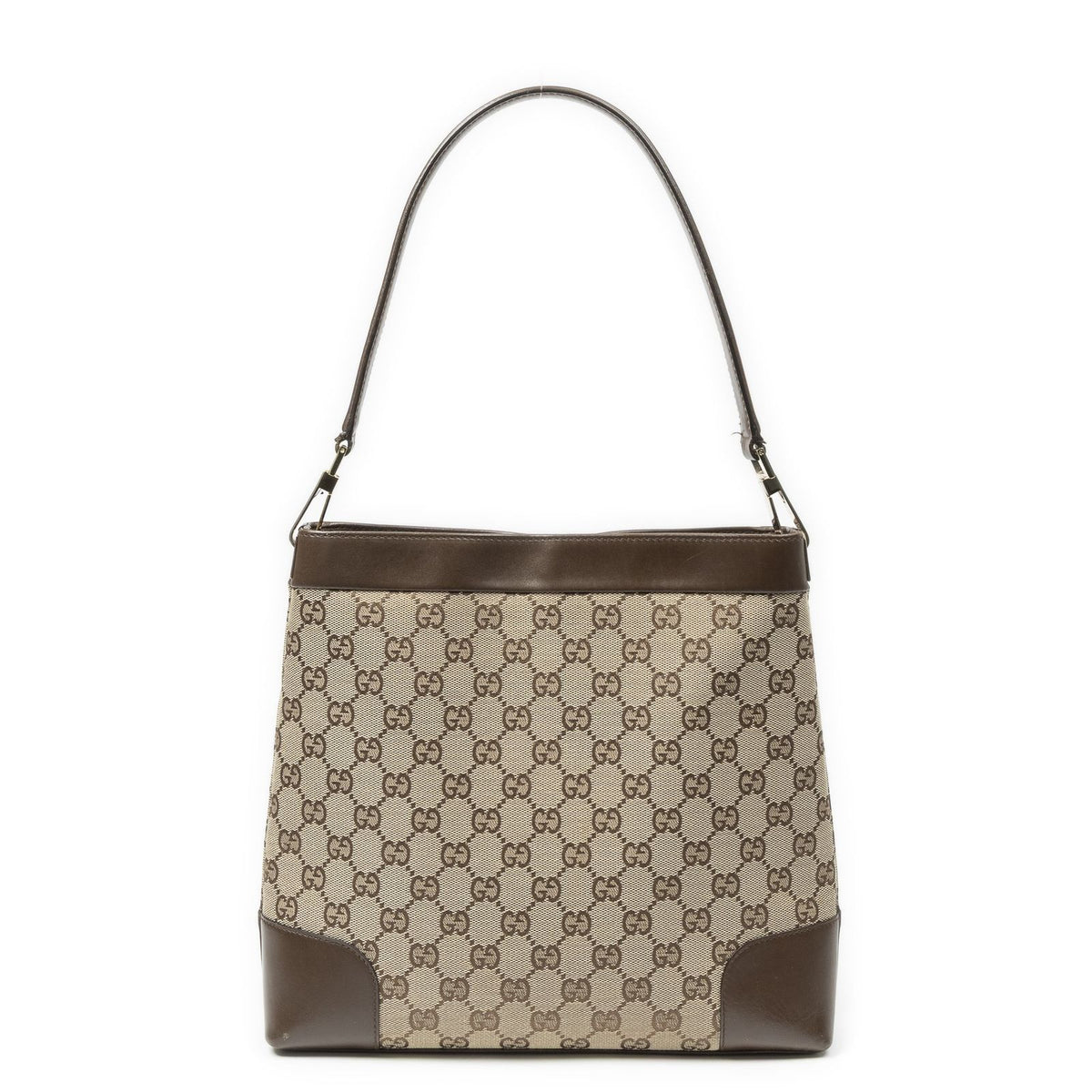 Gucci Shoulder Hobo Brown GG Canvas — view 5