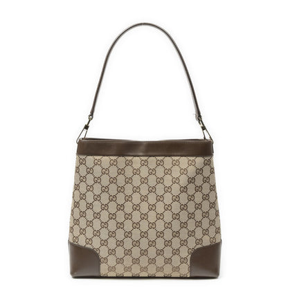 Gucci Shoulder Hobo Brown GG Canvas — view 5