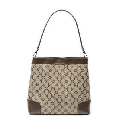 Gucci Shoulder Hobo Brown GG Canvas