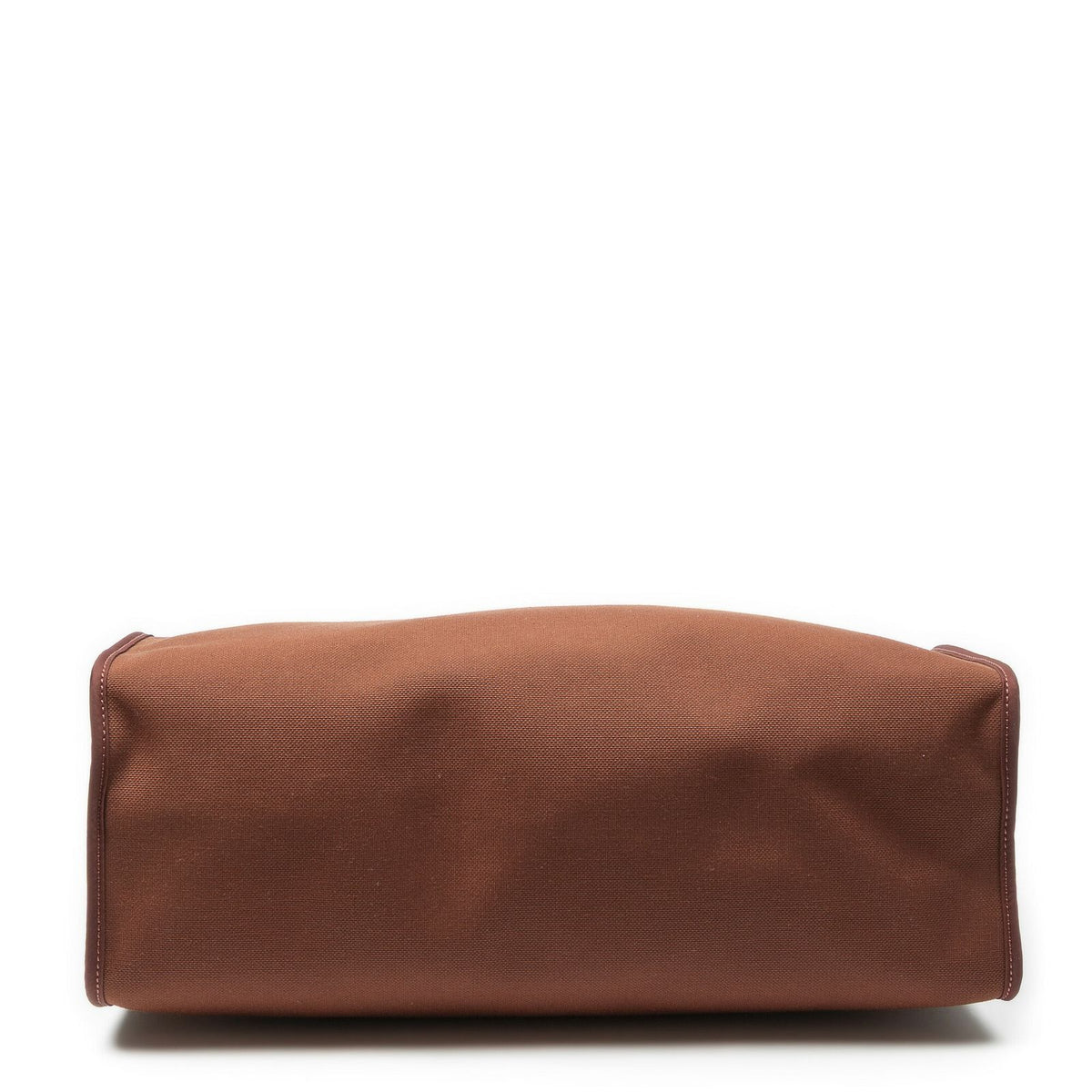 Hermes Herbag Zip Rouge H Toile Officier Handbag — view 6