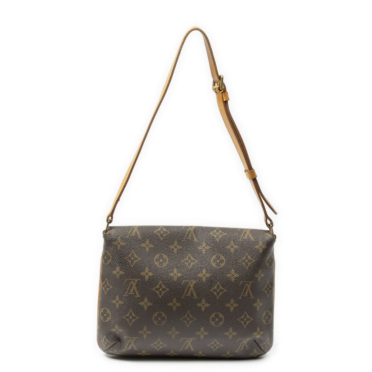 Louis Vuitton Musette Tango Brown Monogram Canvas Crossbody — view 5