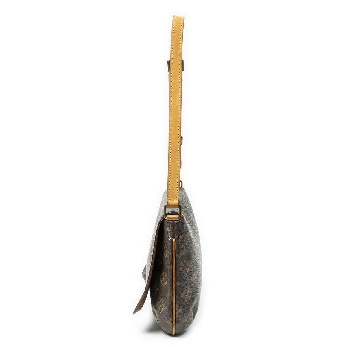 Louis Vuitton Musette Tango Brown Monogram Canvas Crossbody — view 3