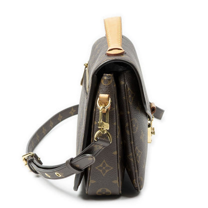 Louis Vuitton Metis Brown Monogram Canvas Handbag — view 4