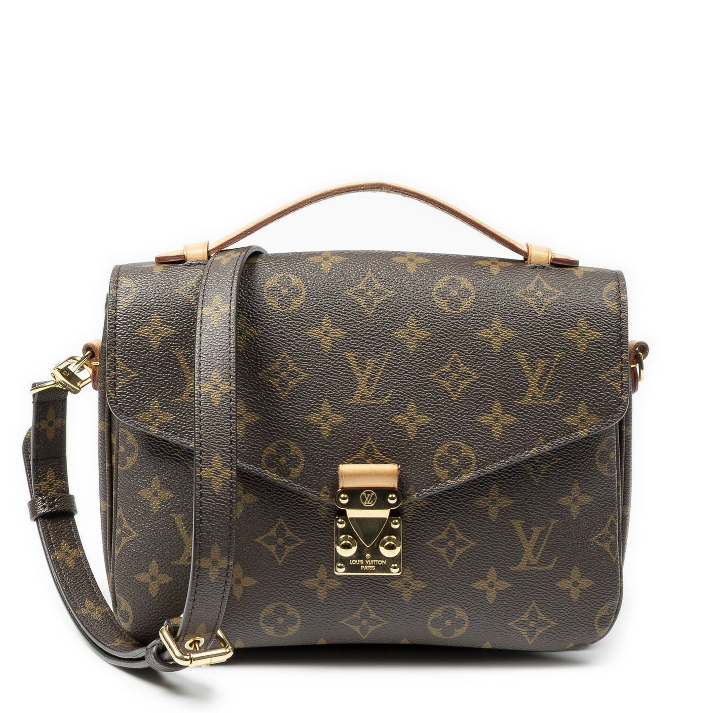 Louis Vuitton Metis Brown Monogram Canvas Handbag