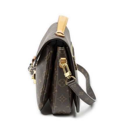 Louis Vuitton Metis Brown Monogram Canvas Handbag — view 3