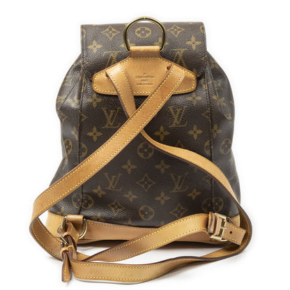 Louis Vuitton Montsouris Brown Monogram Canvas Backpack — view 5