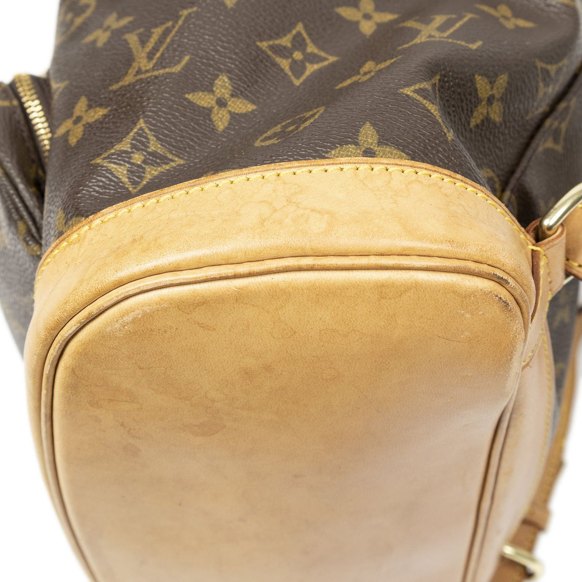 Louis Vuitton Montsouris Brown Monogram Canvas Backpack — view 7
