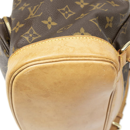 Louis Vuitton Montsouris Brown Monogram Canvas Backpack — view 7